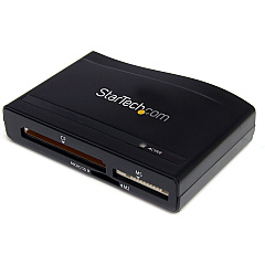 StarTech Star Tech.com USB 3.0 Multi Media Flash Memory Card Reader (FCREADHCU3) StarTech Star Tech.com USB 3.0 Multi Media Flash Memory Card Reader (FCREADHCU3)