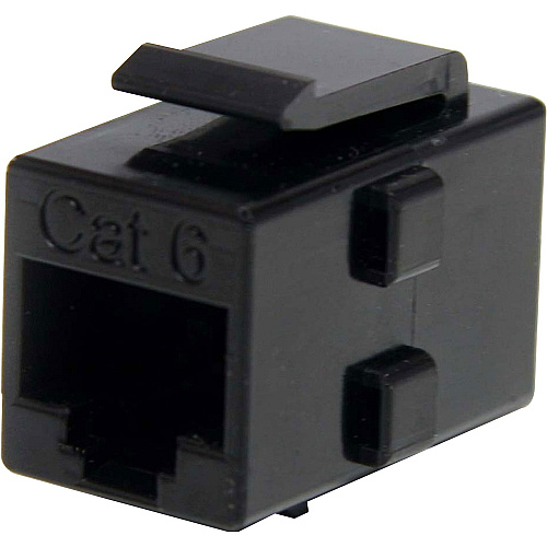 StarTech Cat 6 RJ45 Keystone Jack Network Coupler - F/F (C6KEYCOUPLER)