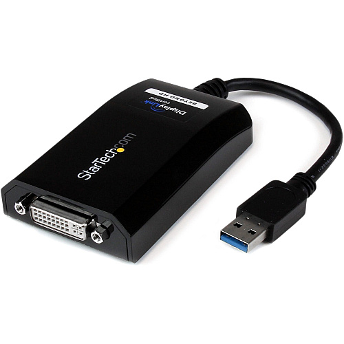 StarTech USB 3.0 to DVI External Video Card Multi Monitor Adapter - 2048x1152 (USB32DVIPRO)