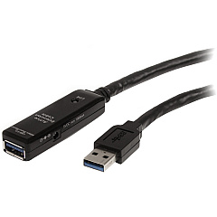 StarTech 10m USB 3.0 Active Extension Cable - M/F (USB3AAEXT10M)
