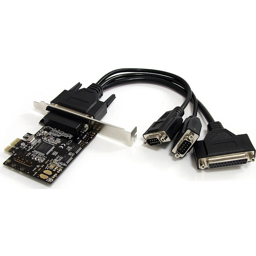 StarTech 2S1P PCI Express Serial Parallel Combo Card (PEX2S1P553B)