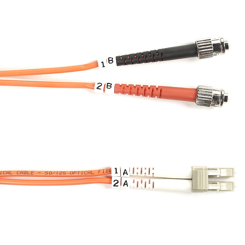 Black Box Fiber Optic Duplex Patch Network Cable (FO50001MSTLC)