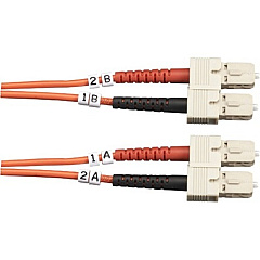 Black Box Fiber Optic Duplex Patch Network Cable (FO50002MSCSC) Black Box Fiber Optic Duplex Patch Network Cable (FO50002MSCSC)