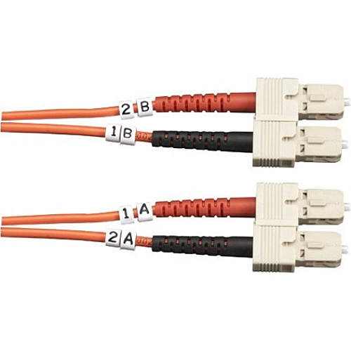 Black Box Fiber Optic Duplex Patch Network Cable (FO50003MSCSC)