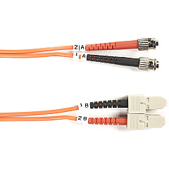 Black Box Fiber Optic Duplex Patch Network Cable (FO50005MSTSC) Black Box Fiber Optic Duplex Patch Network Cable (FO50005MSTSC)