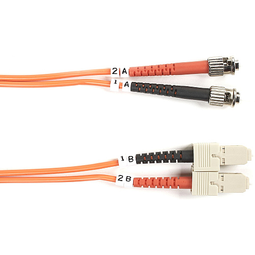 Black Box Fiber Optic Duplex Patch Network Cable (FO50005MSTSC)