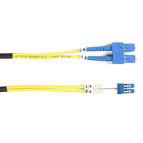Black Box Fiber Optic Duplex Patch Network Cable (FOSM001MSCLC)
