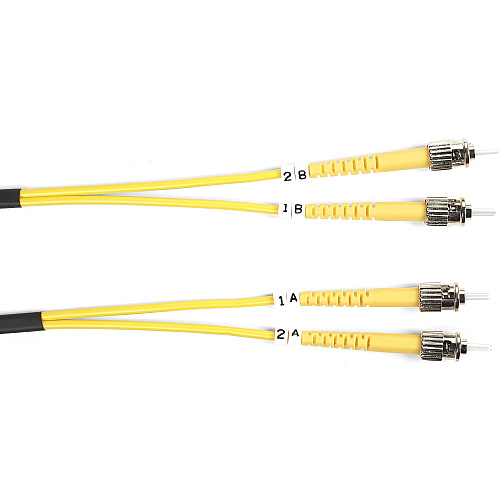Black Box Fiber Optic Duplex Patch Network Cable (FOSM002MSTST)