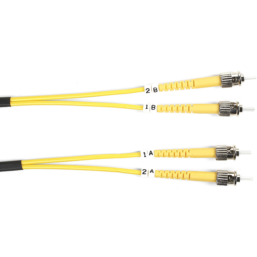 Black Box Fiber Optic Duplex Patch Network Cable (FOSM002MSTST)