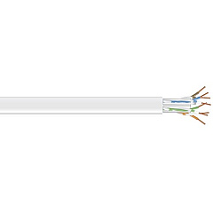 Black Box CAT5e 100-MHz Solid Bulk Cable (C5ECMSLDWH) Black Box CAT5e 100-MHz Solid Bulk Cable (C5ECMSLDWH)