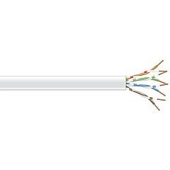 Black Box CAT6 250-MHz Solid Bulk Cable (C6CMSLDWH)
