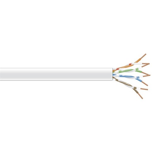 Black Box CAT6 250-MHz Solid Bulk Cable (C6CMSLDWH)