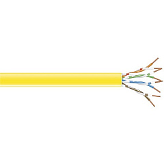 Black Box CAT6 250-MHz Solid Bulk Cable (C6CMSLDYL)