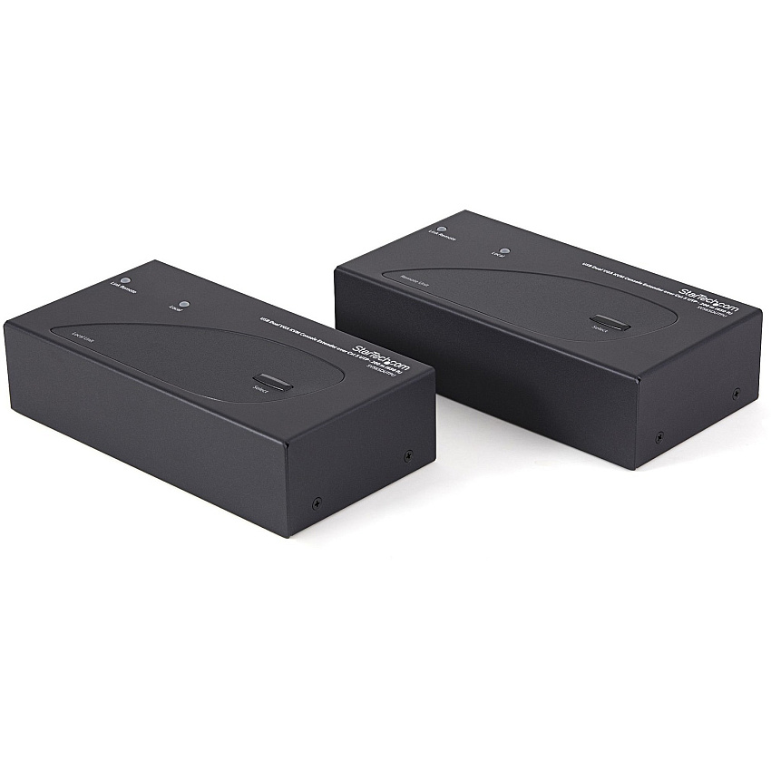 StarTech USB Dual VGA over Cat5 KVM Console Extender - 650 ft / 200m (SV565DUTPU)