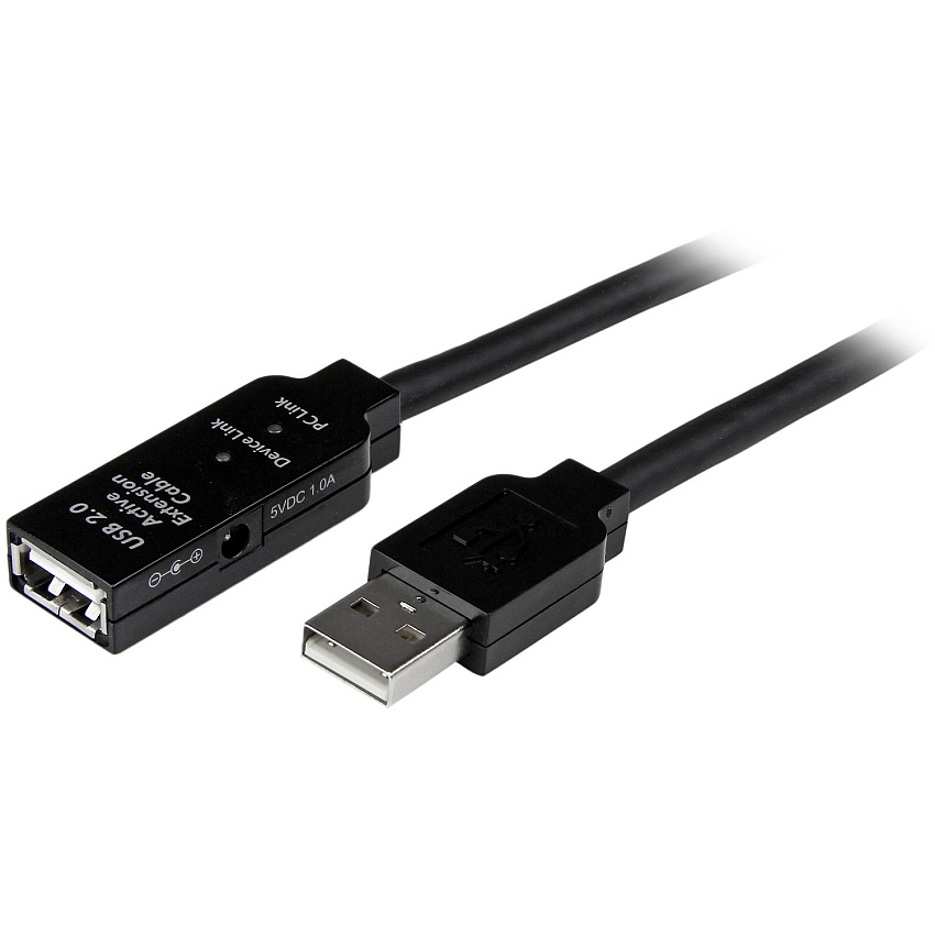 StarTech 35m USB 2.0 Active Extension Cable - M/F (USB2AAEXT35M)