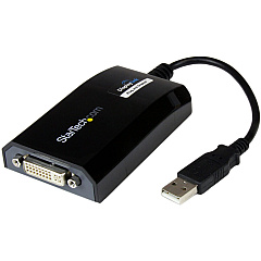 StarTech USB to DVI Adapter - External USB Video Graphics Card for PC and MAC- 1920x1200 (USB2DVIPRO2)