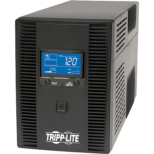 Tripp Lite UPS 1500VA 810W Battery Back Up Tower LCD USB 120V ENERGY STAR V2.0 (OMNI1500LCDT)