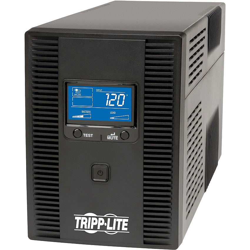 Tripp Lite UPS 1500VA 810W Battery Back Up Tower LCD USB 120V ENERGY STAR V2.0 (OMNI1500LCDT)