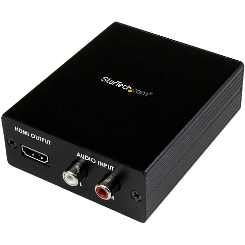 StarTech Component / VGA Video and Audio to HDMI Converter - PC to HDMI - 1920x1200 (VGA2HD2)