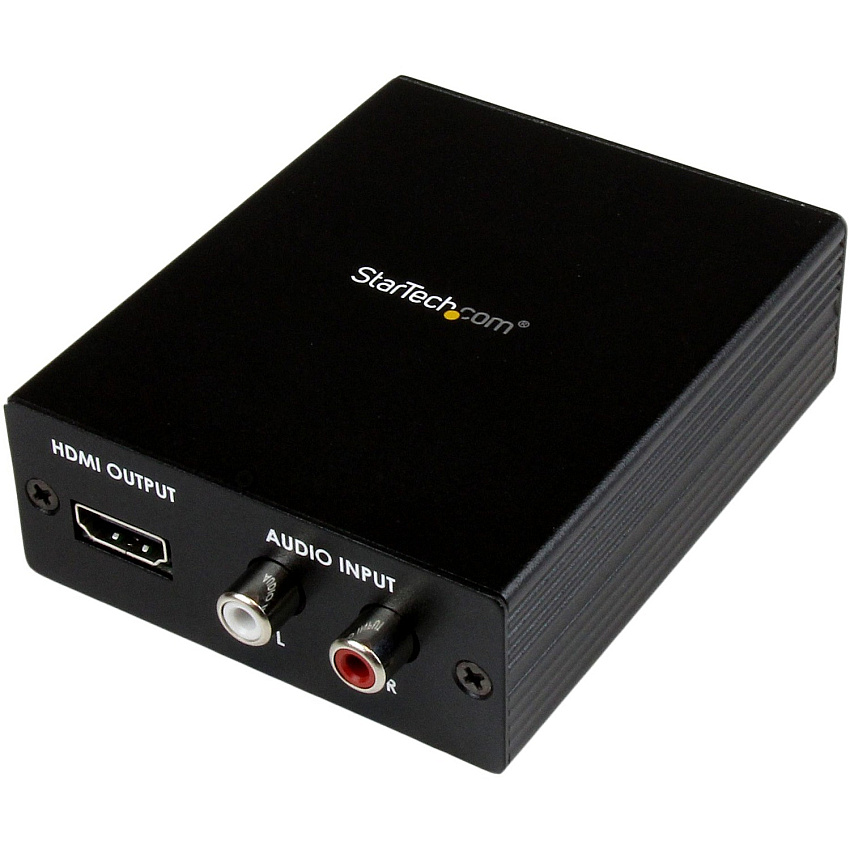 StarTech Component / VGA Video and Audio to HDMI Converter - PC to HDMI - 1920x1200 (VGA2HD2)