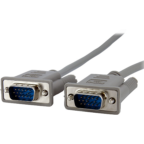 StarTech 6 ft VGA Monitor Cable - HD15 M/M - Display cable - HD-15 (M) - HD-15 (M) - 1.8 m (MXT101MM)