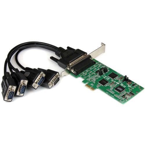 StarTech 4 Port PCI Express PCIe Serial Combo Card - 2 x RS232 2 x RS422 / RS485 (PEX4S232485)