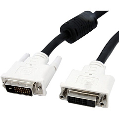 StarTech 10 ft DVI-D Dual Link Monitor Extension Cable - M/F (DVIDDMF10)
