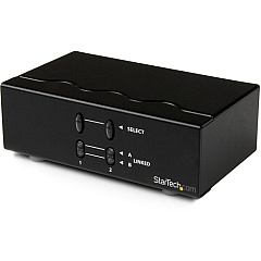 StarTech 2 Port Dual Input VGA Matrix Splitter - Video Switch - 2 ports (ST222MX)