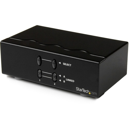 StarTech 2 Port Dual Input VGA Matrix Splitter - Video Switch - 2 ports (ST222MX)