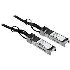 StarTech 1m 10G SFP+ to SFP+ Direct Attach Cable for Cisco SFP-H10GB-CU1M - 10GbE SFP+ Copper DAC 10Gbps Passive Twinax (SFPCMM1M)
