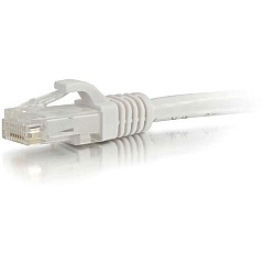 C2G 12ft Cat6 Snagless Unshielded (UTP) Ethernet Patch Cable - White (04039) C2G 12ft Cat6 Snagless Unshielded (UTP) Ethernet Patch Cable - White (04039)