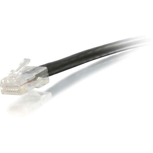 C2G 15ft Cat6 Non-Booted Unshielded (UTP) Ethernet Network Cable - Black (04118)