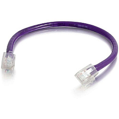 C2G 20 ft Cat6 Non Booted UTP Unshielded Network Patch Cable - Purple (04224) C2G 20 ft Cat6 Non Booted UTP Unshielded Network Patch Cable - Purple (04224)