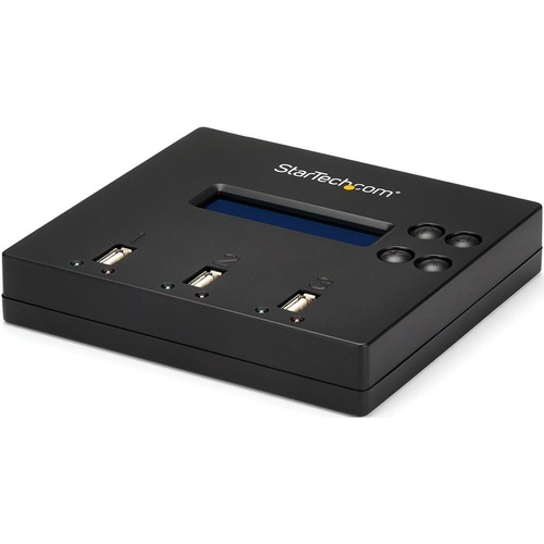StarTech 1:2 Standalone USB Duplicator & Eraser - Flash Drives - TAA Compliant - USB 2.0 Memory Stick Duplicator Eraser (USBDUP12)