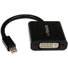 StarTech Mini DisplayPort to DVI Adapter, Mini DP to DVI-D Single Link Converter, 1080p Video, Passive, mDP 1.2 to DVI Monitor/Display (MDP2DVI3) StarTech Mini DisplayPort to DVI Adapter, Mini DP to DVI-D Single Link Converter, 1080p Video, Passive, mDP 1.2 to DVI Monitor/Display (MDP2DVI3)