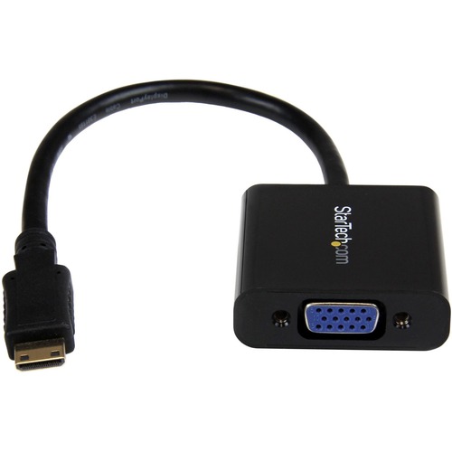 StarTech Mini HDMI to VGA Adapter Converter for Digital Still Camera / Video Camera - 1920x1080 (MNHD2VGAE2)