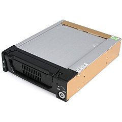 StarTech Aluminum Black SATA Hard Drive Drawer - Storage mobile rack - black (DRW150SATBK)