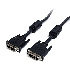 StarTech 6 ft DVI-I Single Link Digital Analog Monitor Cable M/M (DVIISMM6) StarTech 6 ft DVI-I Single Link Digital Analog Monitor Cable M/M (DVIISMM6)