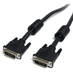 StarTech 10 ft DVI-I Dual Link Digital Analog Monitor Cable M/M (DVIIDMM10)