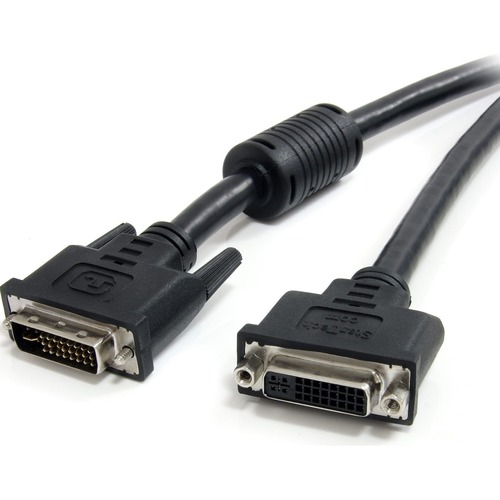 StarTech 6 ft DVI-I Dual Link Digital Analog Monitor Extension Cable M/F (DVIIDMF6)