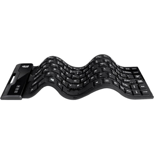 Adesso Antimicrobial Waterproof Flex Keyboard (Mini Size) (AKB212UB)
