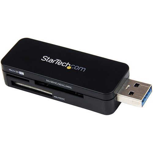 StarTech Star Tech.com USB 3.0 External Flash Multi Media Memory Card Reader - SDHC MicroSD (FCREADMICRO3)