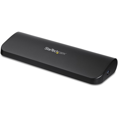 StarTech USB 3.0 Docking Station - Compatible with Windows / macOS - Supports Dual Displays - HDMI and DVI - DVI to VGA Adapter Included - USB3SDOCKHD (USB3SDOCKHDV)