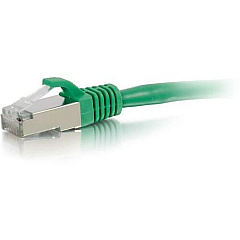 C2G-4ft Cat6 Snagless Shielded (STP) Network Patch Cable - Green (00828) C2G-4ft Cat6 Snagless Shielded (STP) Network Patch Cable - Green (00828)