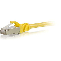 C2G 20ft Cat6 Snagless Shielded (STP) Network Patch Cable - Yellow (00872) C2G 20ft Cat6 Snagless Shielded (STP) Network Patch Cable - Yellow (00872)