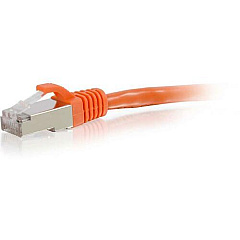 C2G-3ft Cat6 Snagless Shielded (STP) Network Patch Cable - Orange (00878) C2G-3ft Cat6 Snagless Shielded (STP) Network Patch Cable - Orange (00878)