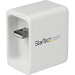 StarTech Portable Wireless N WiFi Travel Router for iPad / Tablet / Laptop - USB Powered w/ Charge Port (R150WN1X1T) StarTech Portable Wireless N WiFi Travel Router for iPad / Tablet / Laptop - USB Powered w/ Charge Port (R150WN1X1T)