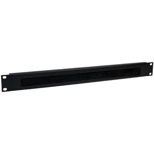 StarTech 1U Brush Strip Horizontal Server Rack Cable Management Panel (CMBRUSH1U)