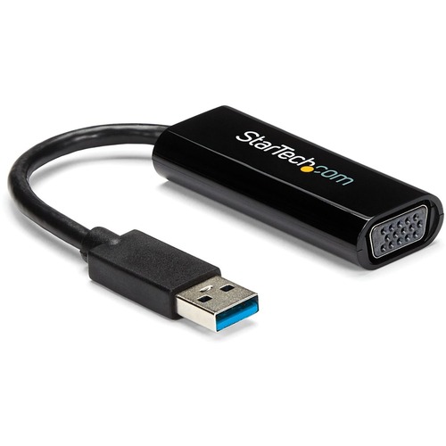 StarTech Slim USB 3.0 to VGA External Video Card Multi Monitor Adapter - 1920x1200 / 1080p (USB32VGAES)