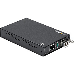 StarTech OAM Managed Gigabit Ethernet Fiber Media Converter - Multi Mode LC 550m - 802.3ah Compliant (ET91000LCOAM) StarTech OAM Managed Gigabit Ethernet Fiber Media Converter - Multi Mode LC 550m - 802.3ah Compliant (ET91000LCOAM)